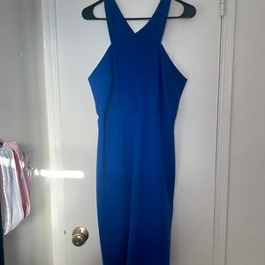 Blue Pencil Dress